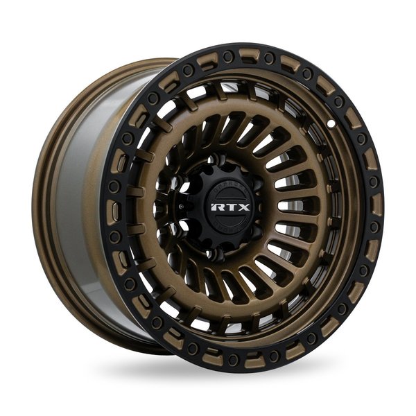 Rtx Alloy Wheel, Moab 17x9 6x139.7 ET0 CB106.1 Bronze with Satin Black Lip 083098